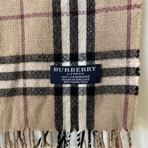 burberry linen scarf replica|vintage burberry scarf label.